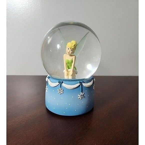 Disney Tinker Bell Musical Christmas Snow Globe - Picture 1 of 8
